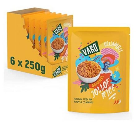 Ready to Eat Jollof Rice - Case of 6 250g Pouches