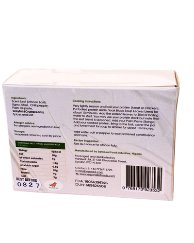 Black Soup Kit ( 3 - 4 portions) 100g