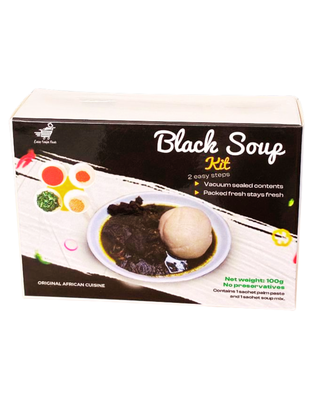 Black Soup Kit ( 3 - 4 portions) 100g
